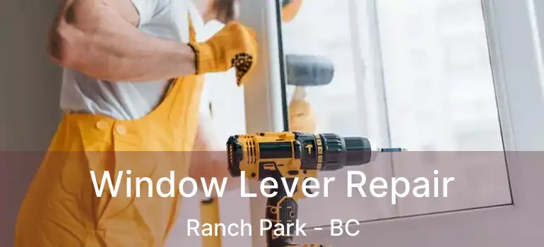  Window Lever Repair Ranch Park - BC