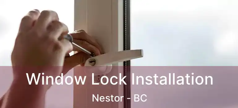  Window Lock Installation Nestor - BC