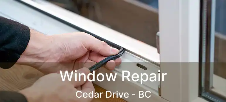  Window Repair Cedar Drive - BC