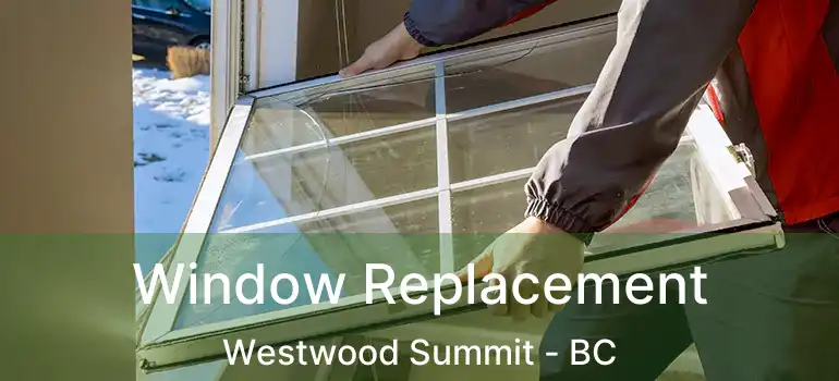  Window Replacement Westwood Summit - BC