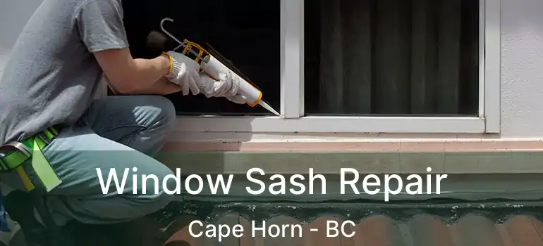  Window Sash Repair Cape Horn - BC