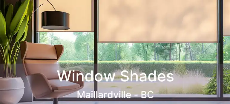  Window Shades Maillardville - BC