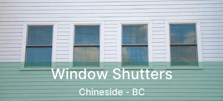  Window Shutters Chineside - BC