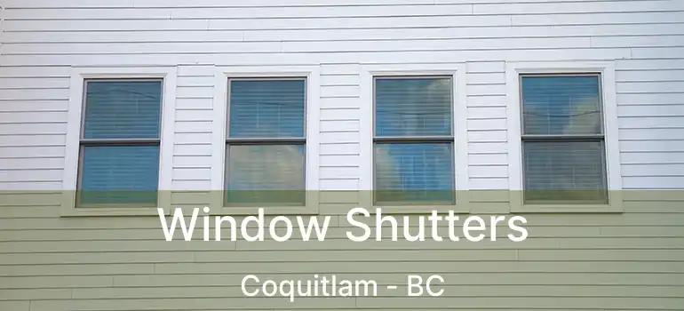  Window Shutters Coquitlam - BC