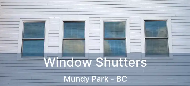  Window Shutters Mundy Park - BC