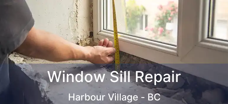  Window Sill Repair Harbour Village - BC