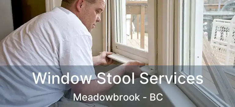  Window Stool Services Meadowbrook - BC