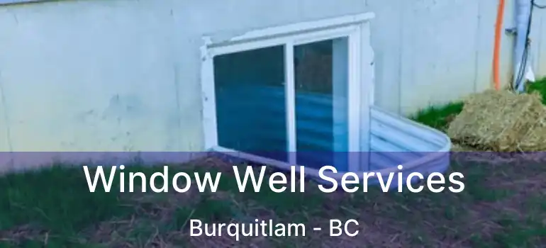  Window Well Services Burquitlam - BC