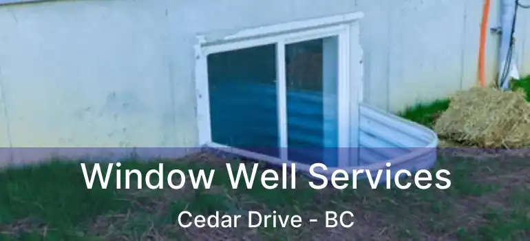  Window Well Services Cedar Drive - BC
