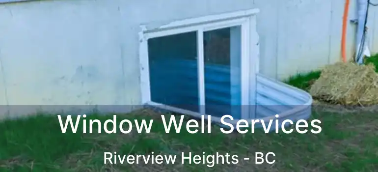 Window Well Services Riverview Heights - BC