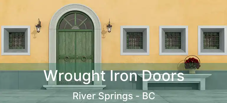  Wrought Iron Doors River Springs - BC